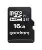 Карта памяти MicroSDHC 16GB UHS-I Class 10 GOODRAM + SD-adapter + OTG Card Reader (M1A4-0160R12) - 2